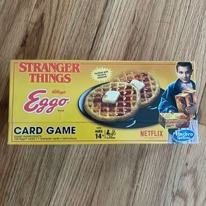 Stranger Things Eggo card game, new in box!